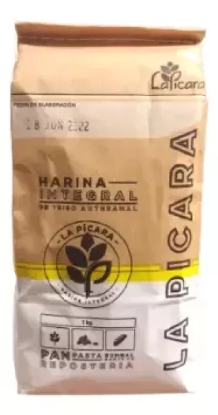 Harina Integral Extrafina La Picara X 1 Kg
