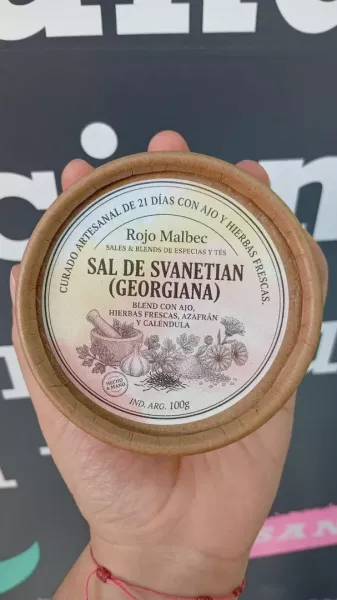 Sal de Svanetian (georgiana) x 100 g Rojo Malbec