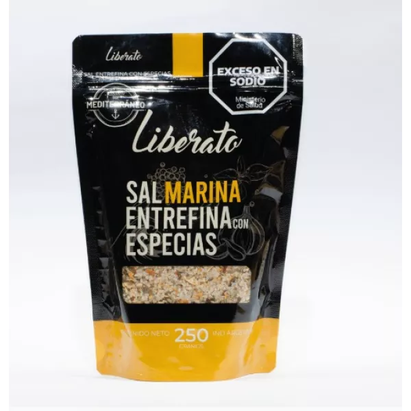 Sal Marina Entrefina Con Especias Liberato
