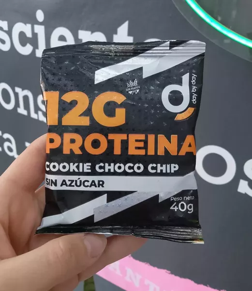 Cookies Proteicas con Chips de Chocolate x 40g Day By Day