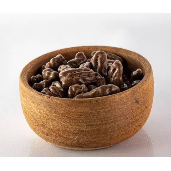Nueces Pecan Garrapiñadas Bañadas En Chocolate X 100grs A Granel