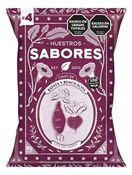 Chips De Remolacha Y Batata Nuestros Sabores