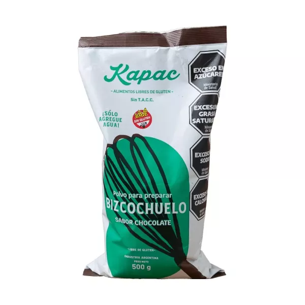 Pre Mezcla para Bizcochuelo sabor Chocolate KAPAC