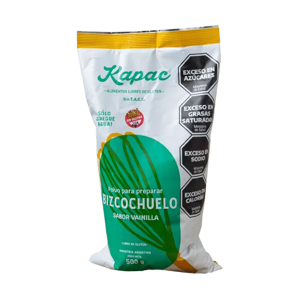 Pre Mezcla para Bizcochuelo sabor Vainilla KAPAC
