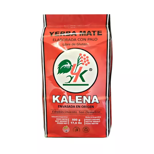 Yerba Mate Tradicional con palo 500 grs Kalena