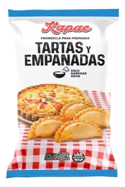 Pre Mezcla para Empanadas y Tartas sin tacc x500grs Kapac