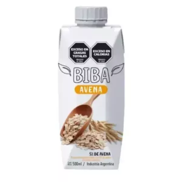 Leche De Avena  X 500 Ml Biba