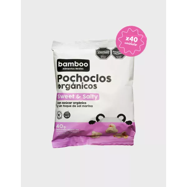 Pochoclos Mini Sweet & Salty x40grs Sin Tacc Bamboo