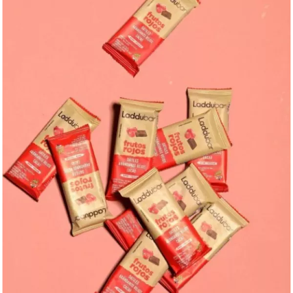 Barrita De Frutos Rojos Sin Tacc Y Vegan Laddubar