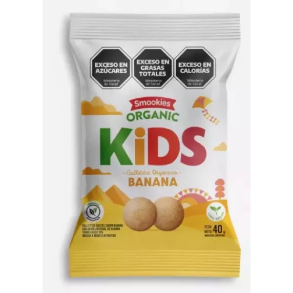 Galletitas De Banana x120grs Aplv Smookies Kids