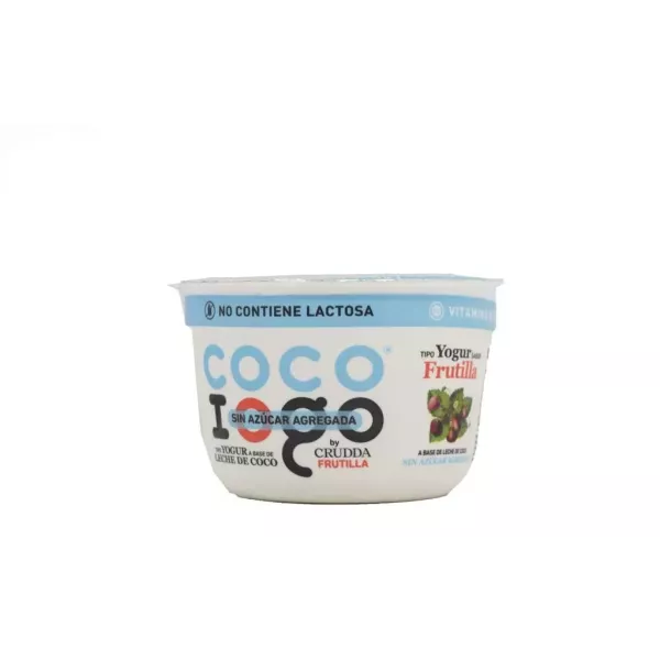 Yogur Vegano De Frutilla Sin Azucar Coco Iogo