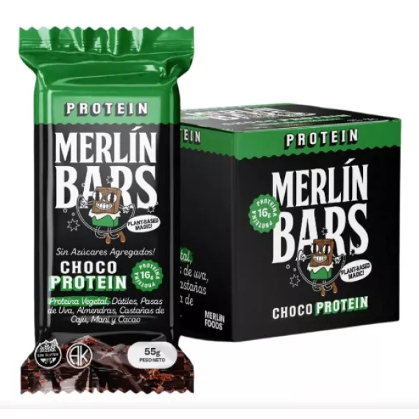 Barrita Proteica De Chocolate Merlin Foods