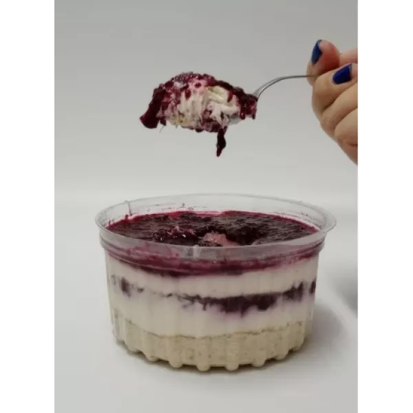 Postre Cheese Cake De Frutos Rojos Keto Funes