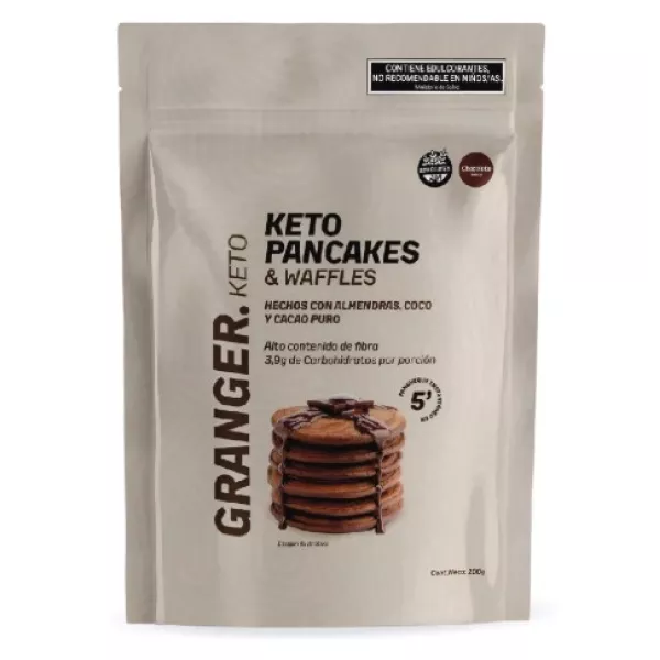 Pre Mezcla Pancakes Keto Chocolate x200grs Granger