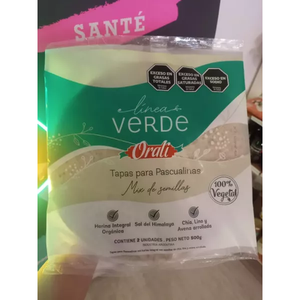 Tapa De Tarta Linea Verde Orali