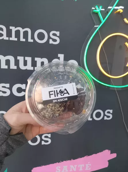 Alfajor Keto Dulce De Leche con coco y nueces x 2 Fika