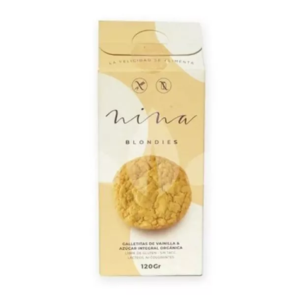 Galletitas blondies sin tacc x120grs Nina