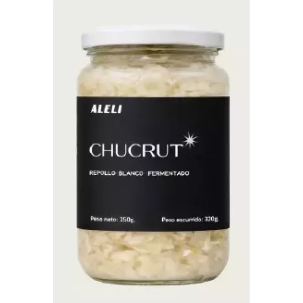 Chucrut blanco x 360 Aleli Fermentos