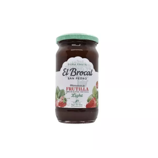 Mermelada De Frutilla Light X400grs  El Brocal