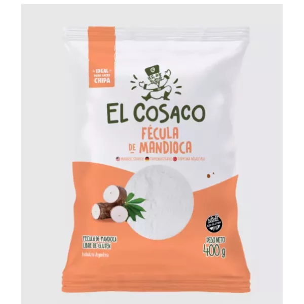 Fecula De Mandioca Sin Tacc X 400 Grs El Cosaco