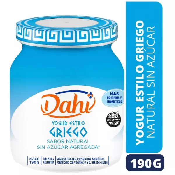 Yogur Griego S/Azúcar X 200 Cc Dahi