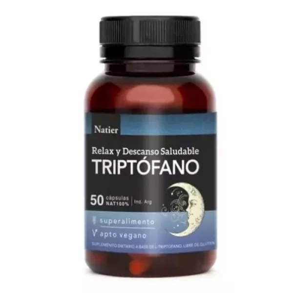 Capsulas De Triptofano X 50 Natier
