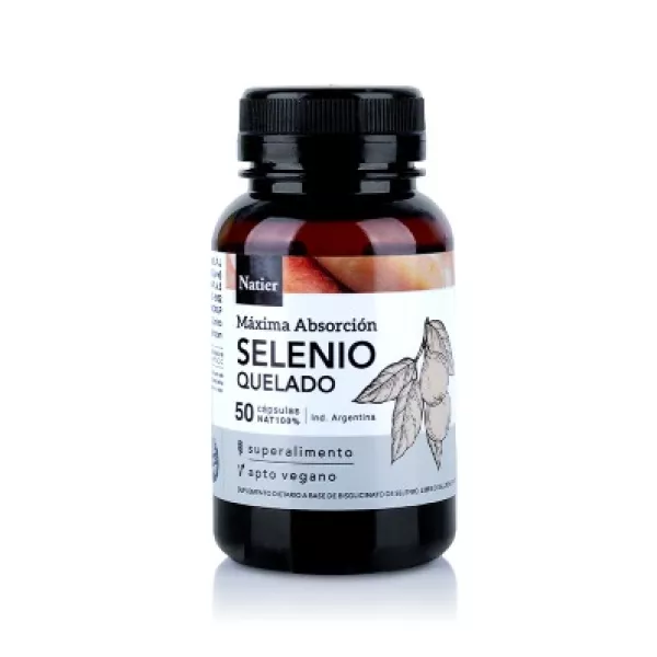 Capsulas De Selenio X50 Natier