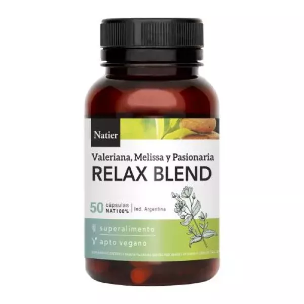 Capsulas Relax Blend X50u Natier