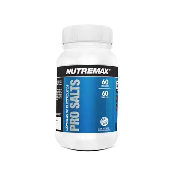 Capsulas de sales minerales Pro Salts NUTREMAX