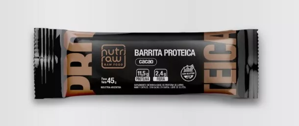 Barritas proteicas de Cacao Nutriraw