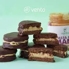Alfajor Keto De Pasta De Mani Vento Fit
