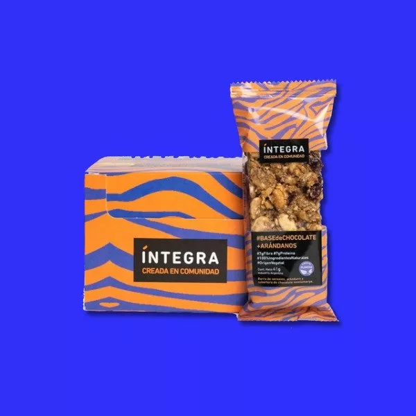 Barrita Bañada Chocolate Y Arandanos Integra