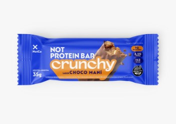 Barrita Proteica Vegana Crunchy Sabor Choco Mani Not Co