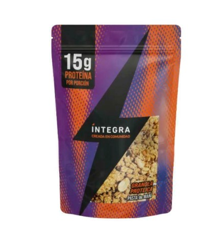 Granola Proteica De pasta De Mani x250grs Integra