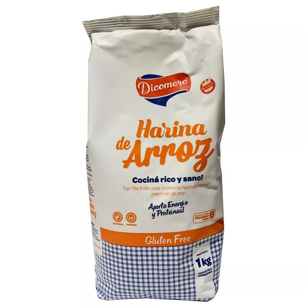 Harina De Arroz Sin Tacc Dicomere X Kg.