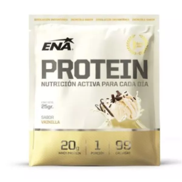 Proteina de vainilla en sobre individual ENA