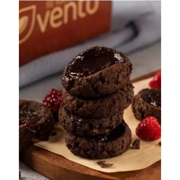 Pepas de cacao con frutos rojos VENTO