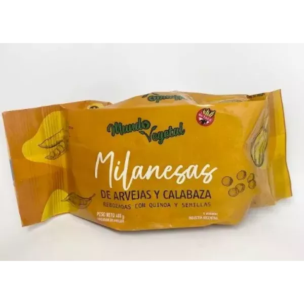 Milanesas De Garbanzo Y Boniato X 4 Mundo Vegetal