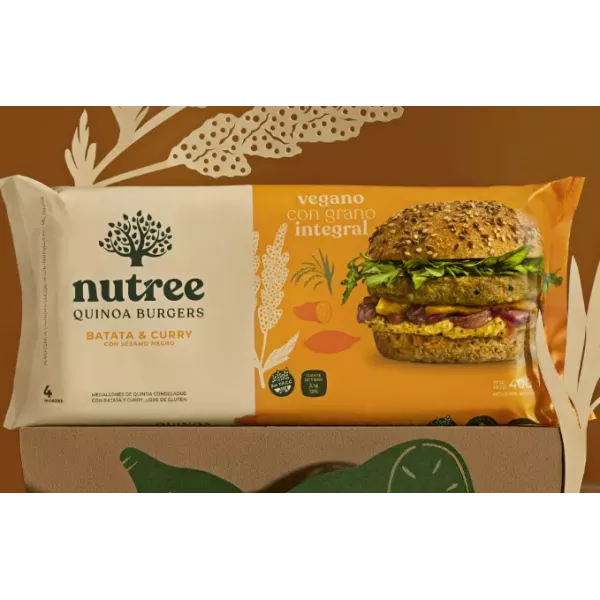 Medallones De Quinoa Batata Curry X 4 Nutree