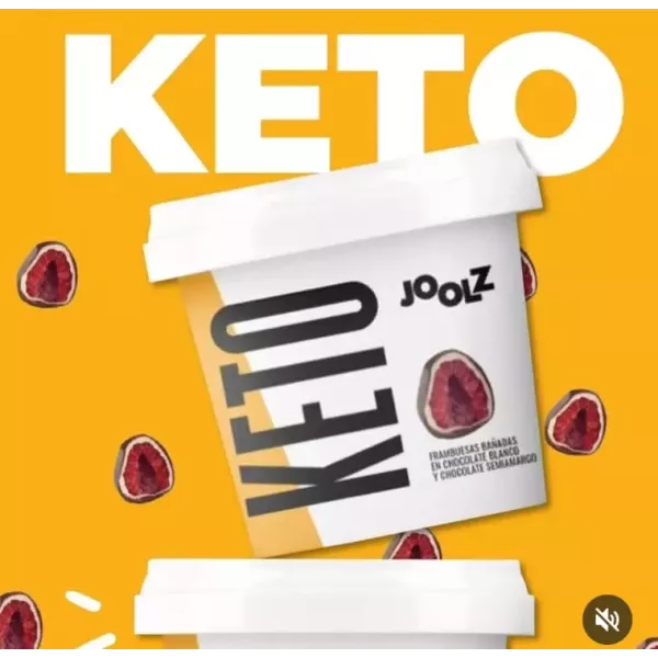 Frambuesas Keto Bañadas En Chocolate Blanco Y Negro Joolz