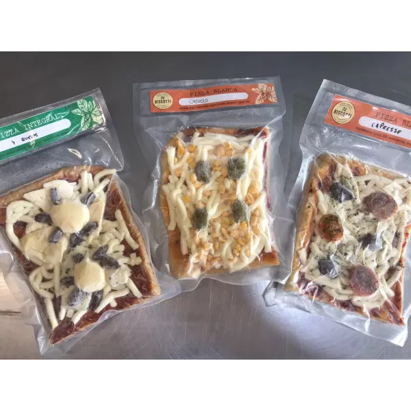 Pizza Integral De 4 Quesos Biscotti