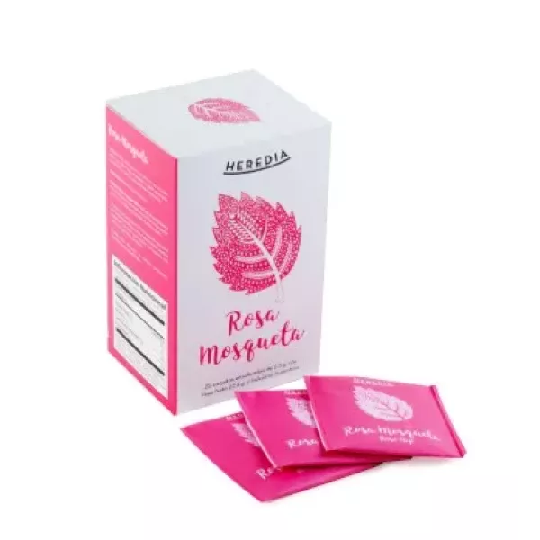 Té En Saquitos Rosa Mosqueta Heredia
