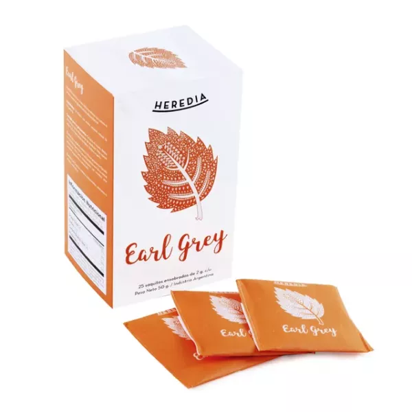 Té En Saquitos Early Grey Heredia
