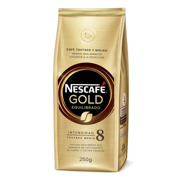 Cafe Gold Equilibrado Para Filtro X 250 Grs Nescafe