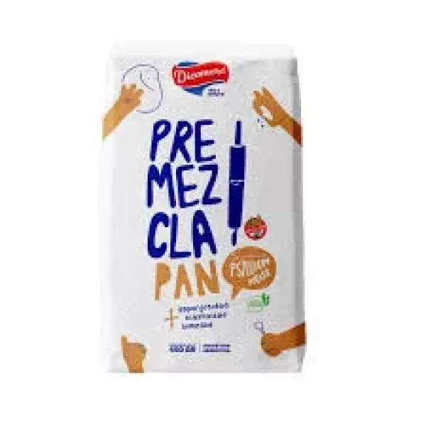 Premezcla Para Pan Sin Tacc Con Psyllium Husk 450gr Dicomere