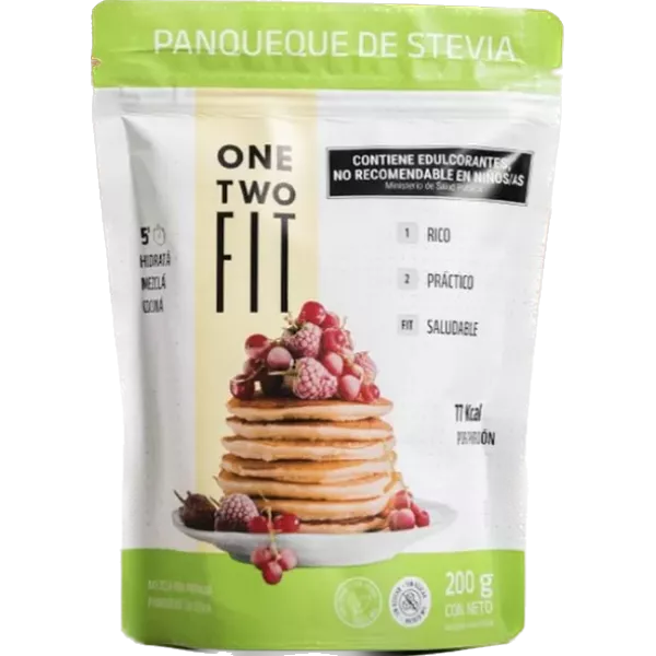 Pre Mezcla Pancakes Con Stevia One Two Fit