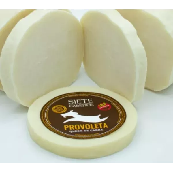 Provoleta De Cabra De Pastura Natural Sin Tacc Siete Cabritos