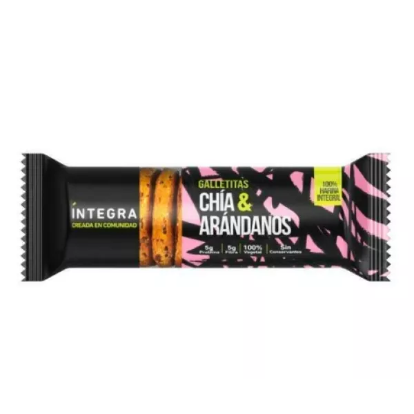 Galletitas De Chia y Arandanos x72grs Integra