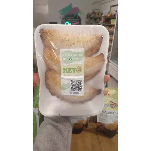Empanadas Jamon Y Queso X 3 Keto Ceballos