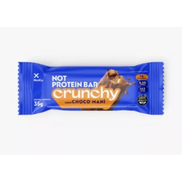 Barrita Proteica Vegana Crunchy Choco Mani Not Co